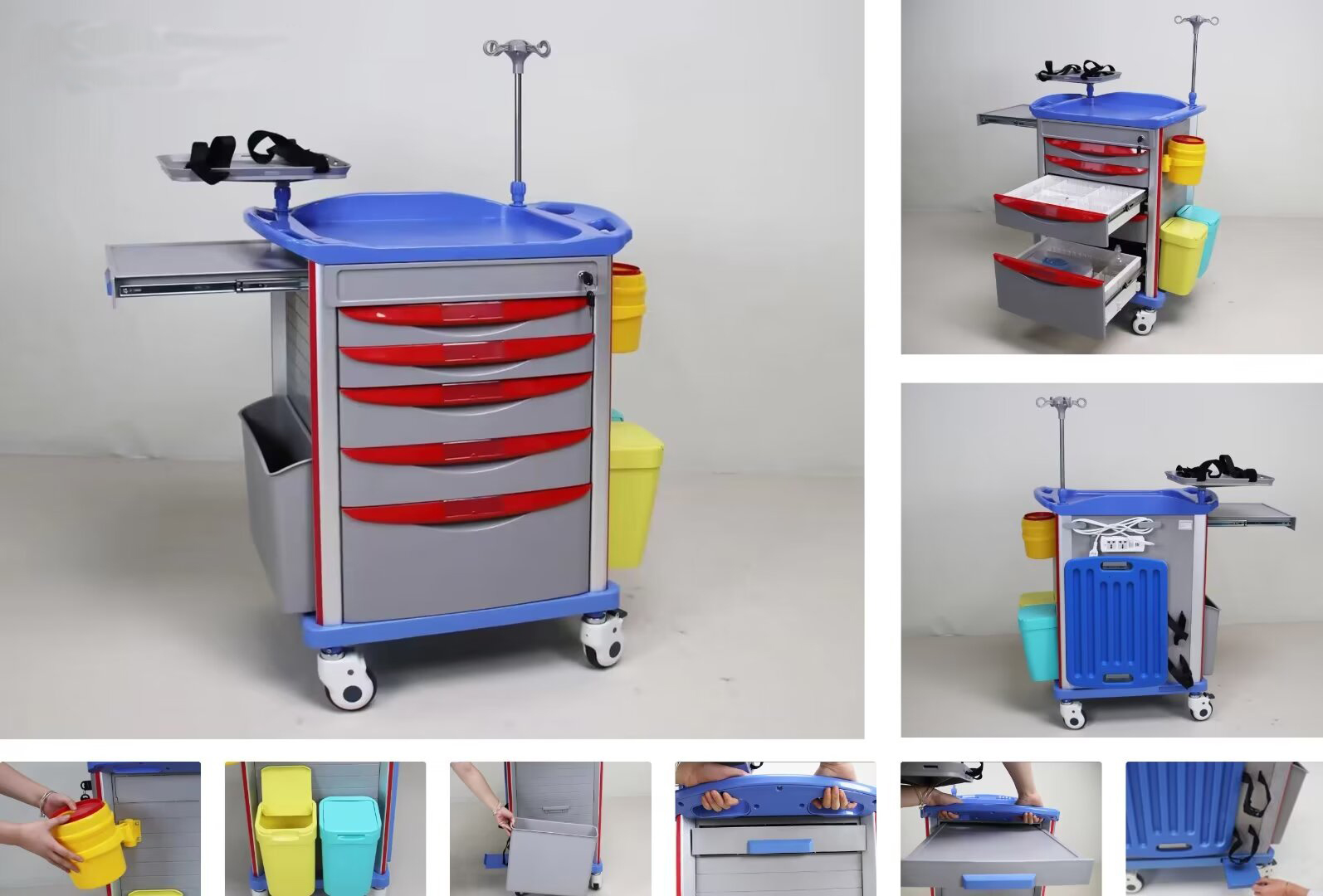 Medical Resuscitation Trolley