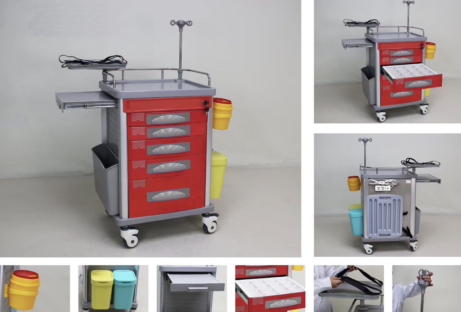 Medical emergency trolley