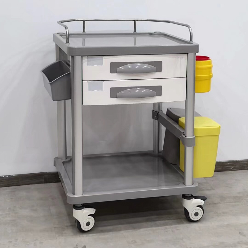 ZP-J2504 ABS Medicine Trolley for hospital use