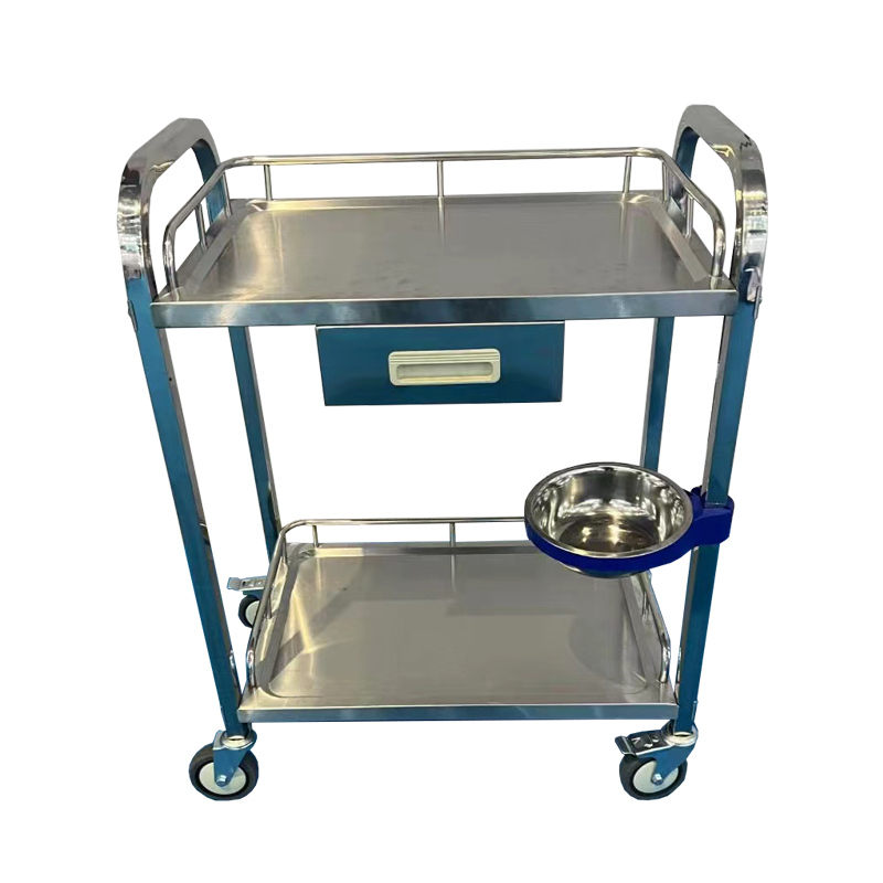 ZP-S06 stainless steel Treatment Trolley