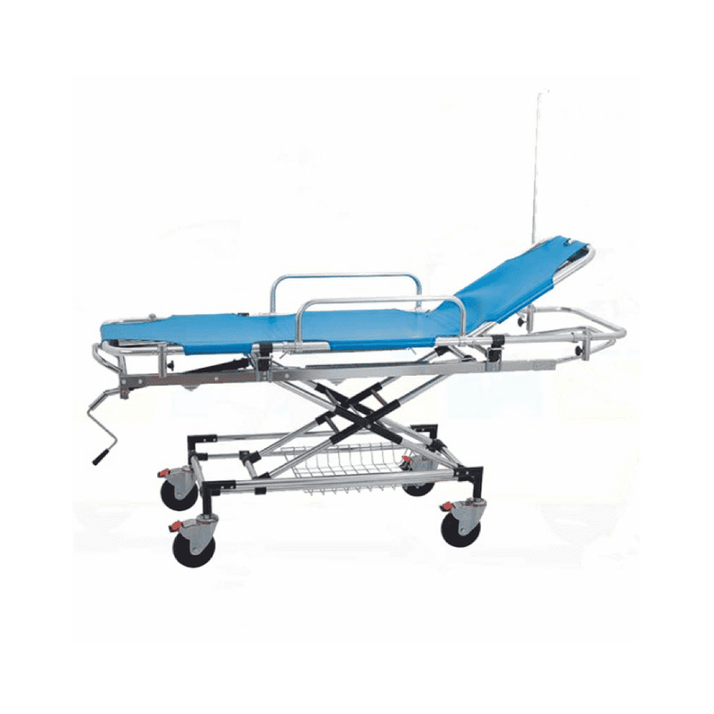 ZP-QTA24 Hospital Foldable Emergency Ambulance Rescue Stretcher, Transport Stretcher