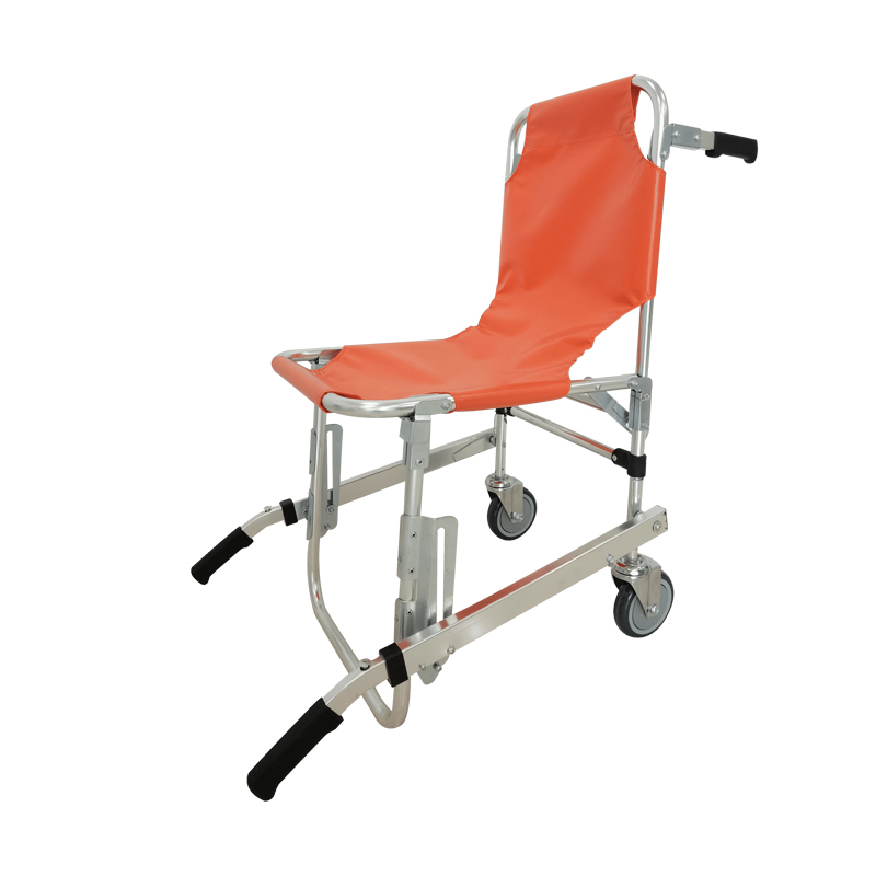 ZP-QTAL1 Aluminum Alloy Patient Trolley Stair Emergency Chair Stretcher