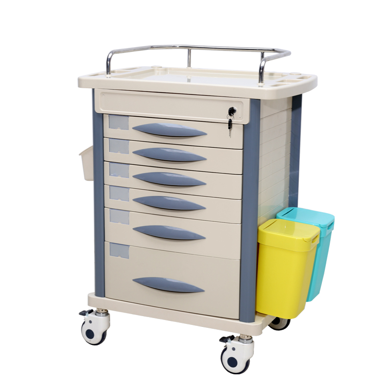 ZP31032 medical trolley with drawers