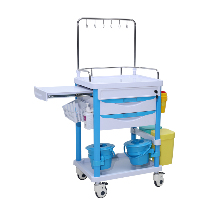 ZP12010 ABS Medical Infusion Treatment Medicine Trolley